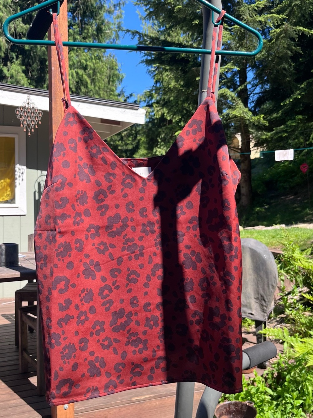 a new day Brown Leopard-Print Cami